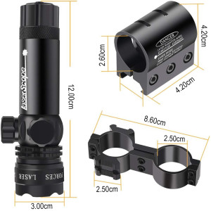 LANTERNA LASER PARA ARMA HJ-R20 - Nº18 LANTERNA LASER PARA ARMA HJ-R20 - Nº18