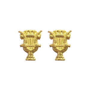 EMBLEMAS LIRA MÚSICA DOURADO EMBLEMAS LIRA MÚSICA DOURADO