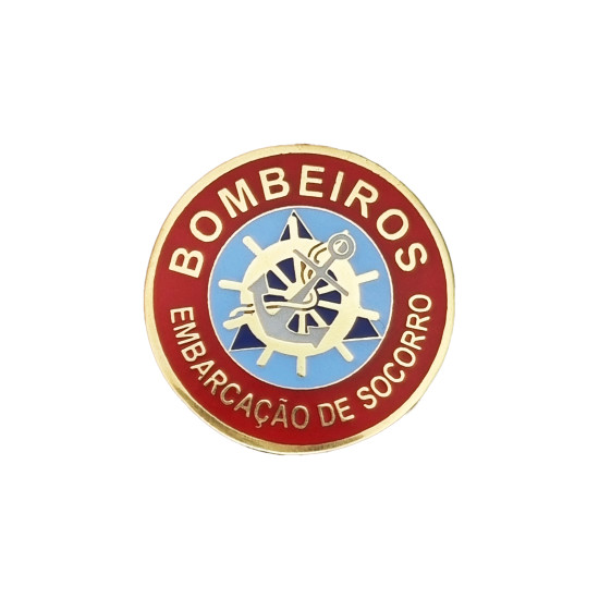 CRACHÁ BOMBEIRO EMBARCAÇÃO SOCORRO