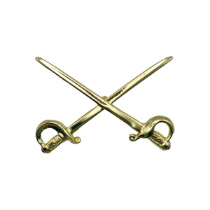 EMBLEMA CAVALARIA PARA BOINA - DOURADO EMBLEMA CAVALARIA PARA BOINA - DOURADO