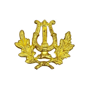 EMBLEMA MÚSICA DOURADO EMBLEMA MÚSICA DOURADO