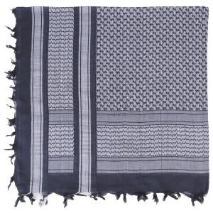 LENÇO FOLIAGE/BRANCO "SHEMAGH"  120X115CM LENÇO FOLIAGE/BRANCO "SHEMAGH"  120X115CM