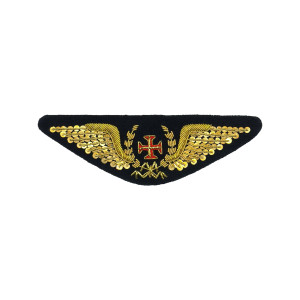 EMBLEMA BORDADO A OURO PILOTO CIVIL EMBLEMA BORDADO A OURO PILOTO CIVIL