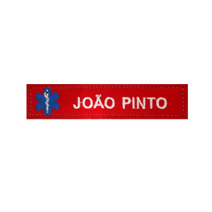 NOME BORDADO COM ESTRELA DA VIDA NOME BORDADO COM ESTRELA DA VIDA