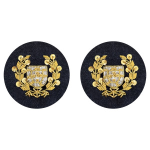 DIVISAS SARGENTO AJUDANTE - BORDADO A OURO DIVISAS SARGENTO AJUDANTE - BORDADO A OURO