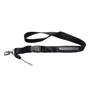 PORTA CHAVES PARAQUEDISTA - PRETO