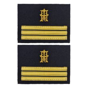 GALÕES 2º COMANDANTE BOMBEIRO QUADRO DE HONRA