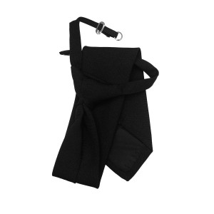 GRAVATA PRETA COM NÓ