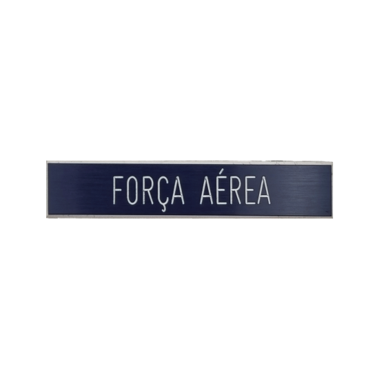 NOME IDENTIFICAÇÃO EM ACRÍLICO - FORÇA AÉREA