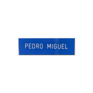 NOME IDENTIFICAÇÃO EM ACRÍLICO -AZUL NOME IDENTIFICAÇÃO EM ACRÍLICO -AZUL