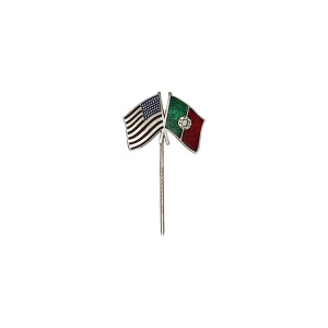 PIN BANDEIRA ESTADOS UNIDOS E PORTUGAL - LAPELA  PIN BANDEIRA ESTADOS UNIDOS E PORTUGAL - LAPELA