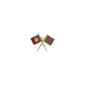 PIN BANDEIRA PORTUGAL E REINO UNIDO PIN BANDEIRA PORTUGAL E REINO UNIDO