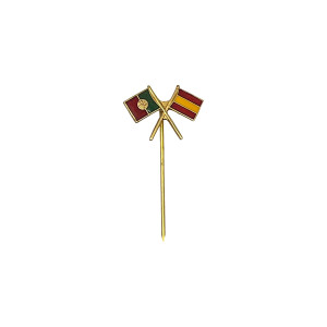 PIN BANDEIRA PORTUGAL E ESPANHA - LAPELA  PIN BANDEIRA PORTUGAL E ESPANHA - LAPELA