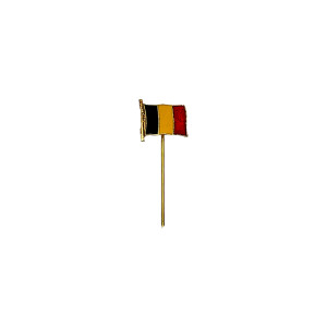 PIN BANDEIRA BÉLGICA- LAPELA  PIN BANDEIRA BÉLGICA- LAPELA