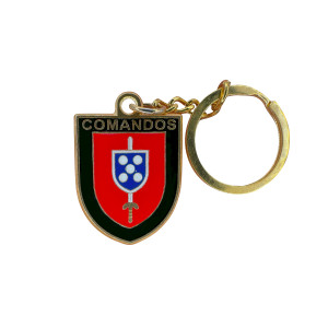 PORTA CHAVES COMANDOS DOURADO
