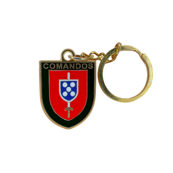 PORTA CHAVES COMANDOS DOURADO