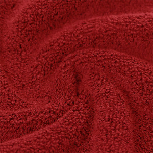 TOALHA DE ROSTO VERMELHA BORDADO BOMBEIROS