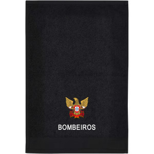 TOALHA DE CORPO PRETA - BORDADO BOMBEIROS TOALHA DE CORPO PRETA - BORDADO BOMBEIROS