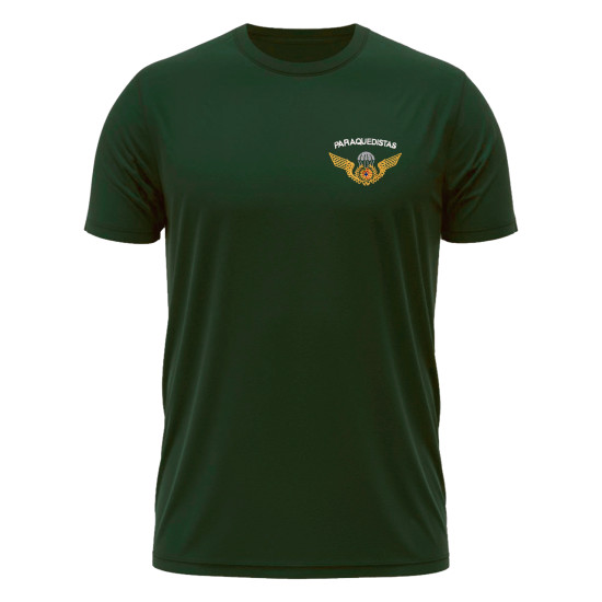 T-SHIRT PARAQUEDISTAS VERDE