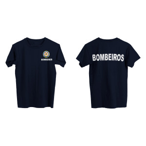 T-SHIRT BOMBEIRO EIP BORDADA T-SHIRT BOMBEIRO EIP BORDADA