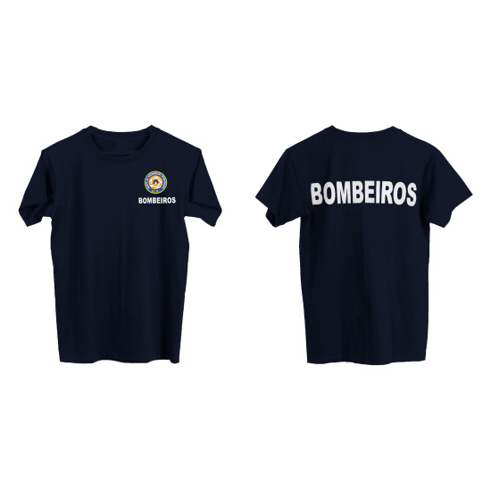 T-SHIRT AZUL BOMBEIRO EIP