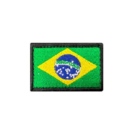 BANDEIRA BORDADA BRASIL