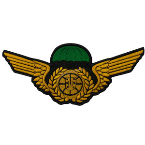 EMBLEMA BORDADO PARAQUEDISTA GRANDE EMBLEMA BORDADO PARAQUEDISTA GRANDE
