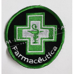 EMBLEMA BORDADO FARMÁCIA EMBLEMA BORDADO FARMÁCIA