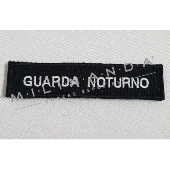 EMBLEMA BORDADO GUARDA NOTURNO