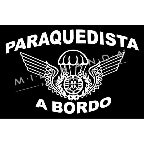 AUTOCOLANTE PARAQUEDISTA 