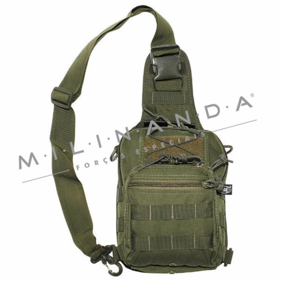 BOLSA VERDE C/ SISTEMA MOLLE