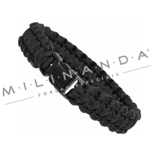 PULSEIRA PARACORD PRETA