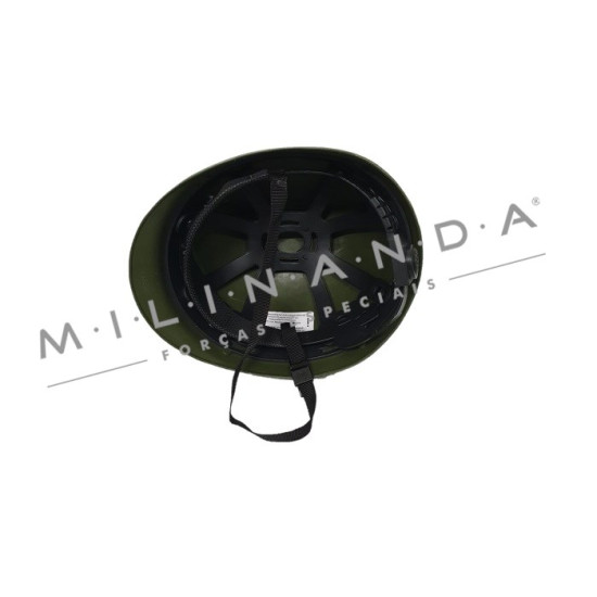 CAPACETE VERDE ESCURO AIRSOFT